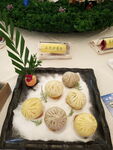 三色沙葱包