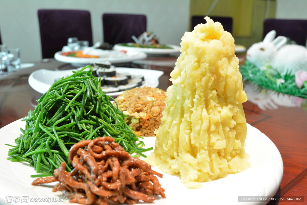 沙葱土豆泥