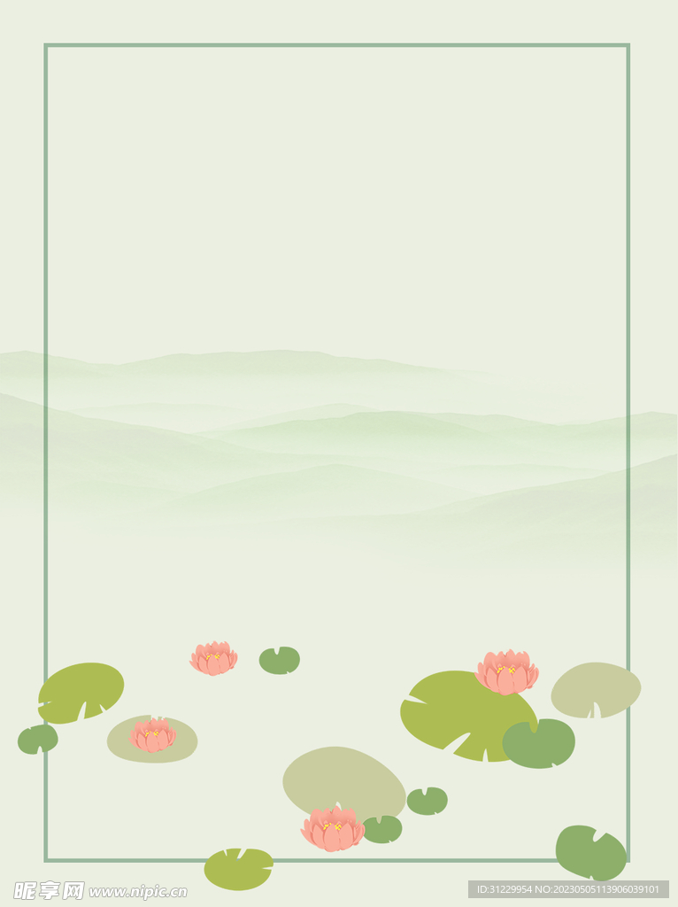  荷花背景