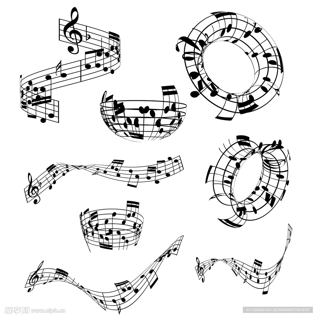 旋律音符音乐艺术PPT模板免费下载图片素材-编号26748442-图行天下