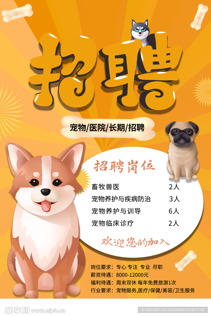 招聘主题