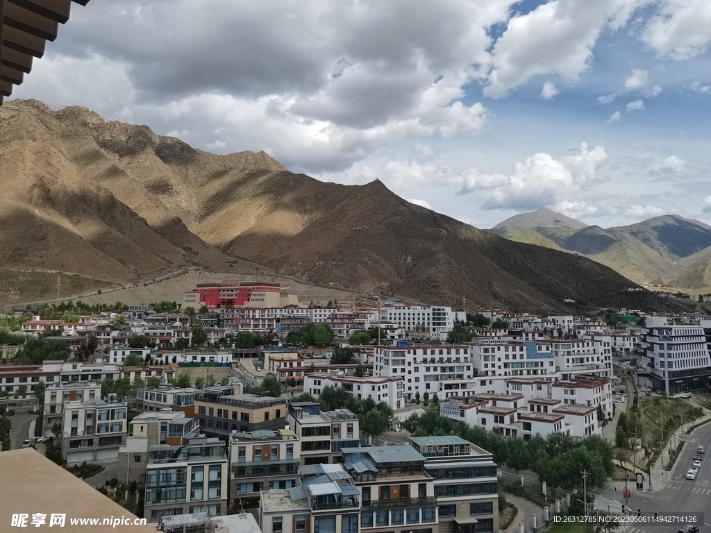 拉萨慈觉林风景