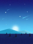  黑夜背景