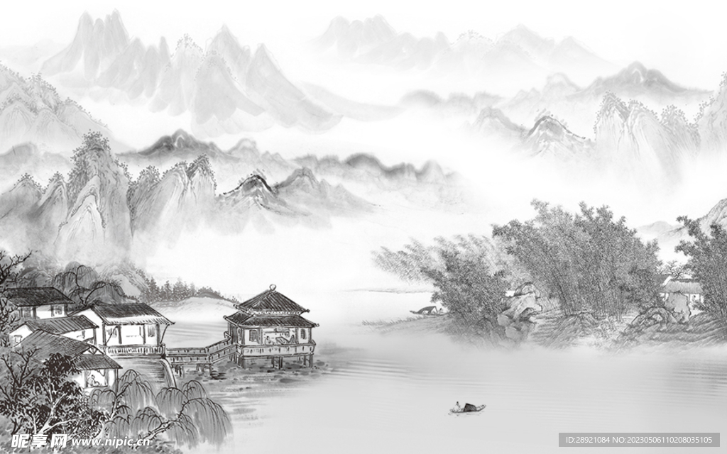 山水画