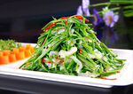 沙葱拌豆腐