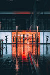 雨天步行街