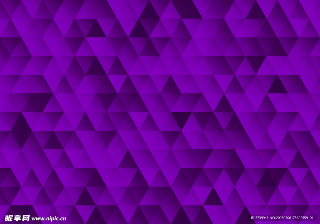 紫色几何三角拼接结构纹理背景