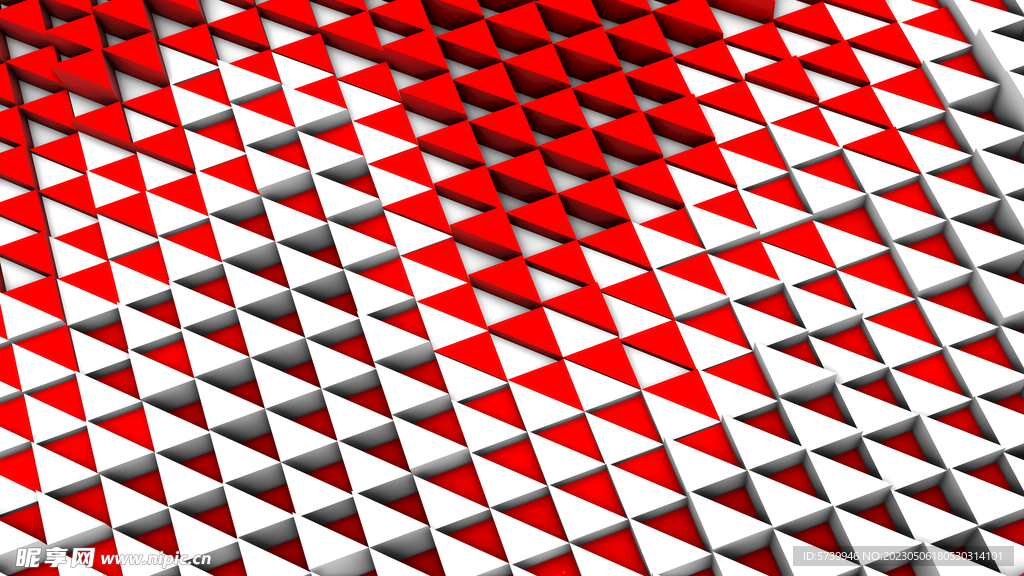 立体三角拼接结构纹理图片