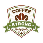 咖啡标签  图标设计 
