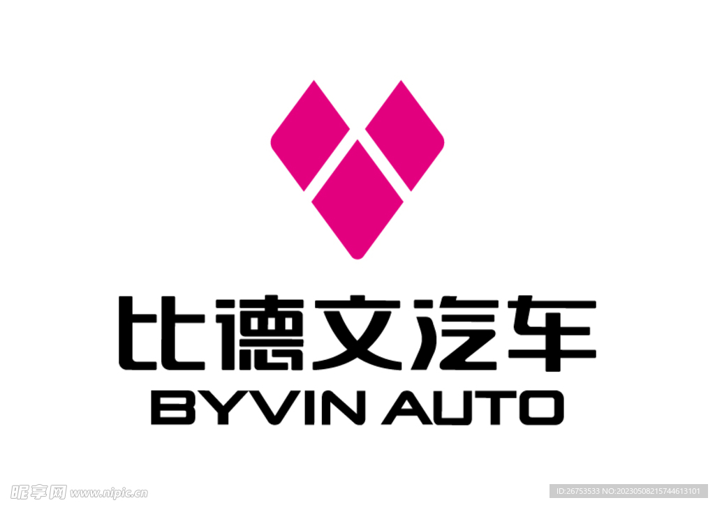 比德文汽车 LOGO 车标