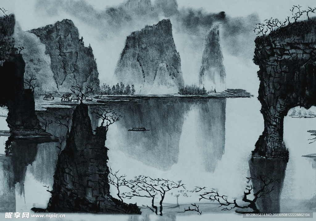 山水画