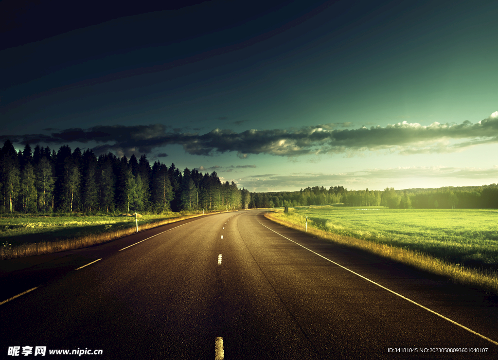 公路风景野外