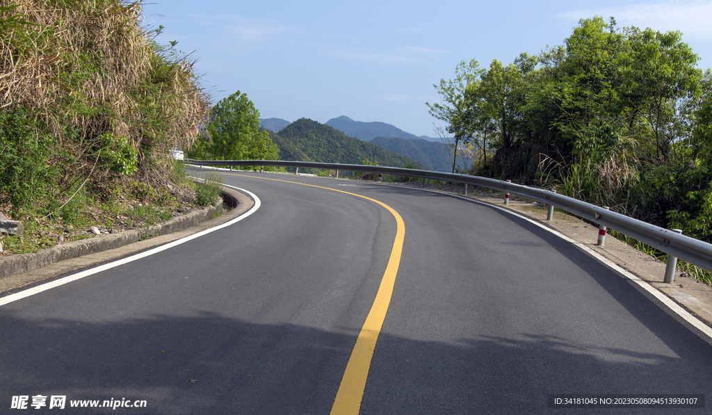 公路唯美风景