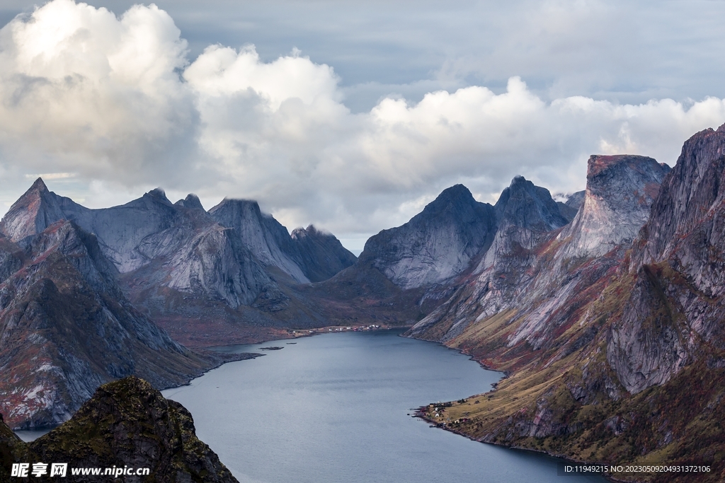 湖泊美景 