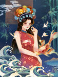 国潮美女