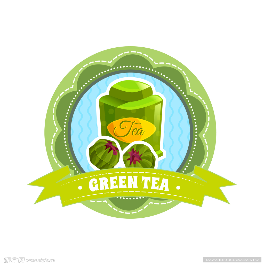 茶标签   绿茶