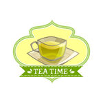 茶标签 绿茶 