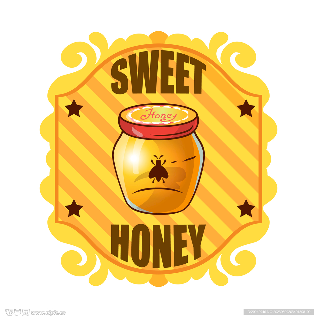 蜂蜜标签  