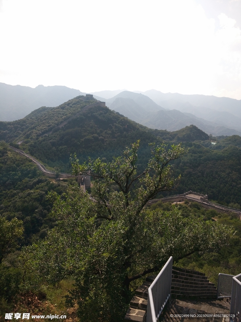 八达岭长城附近