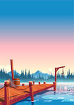 湖泊风景