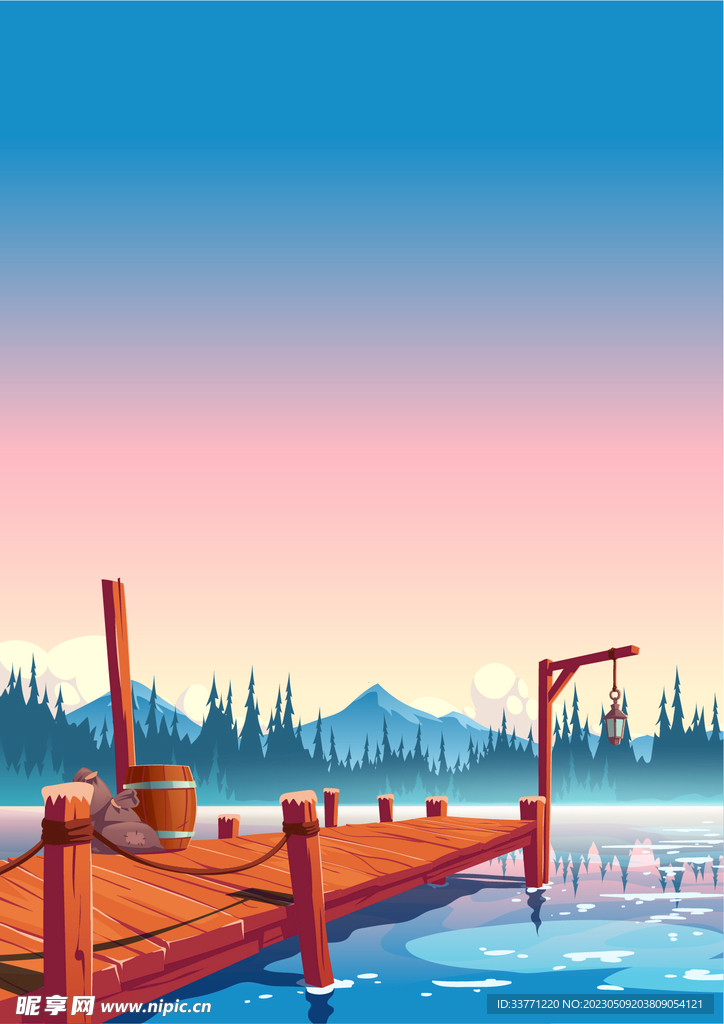 湖泊风景
