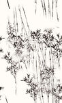 水墨 竹子