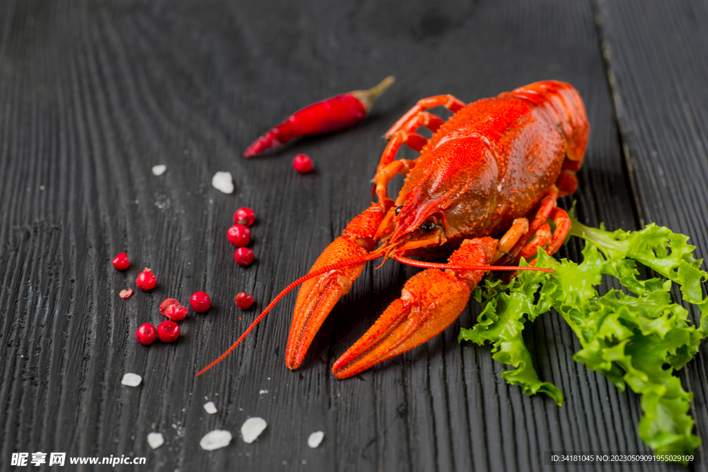 小龙虾海鲜美食