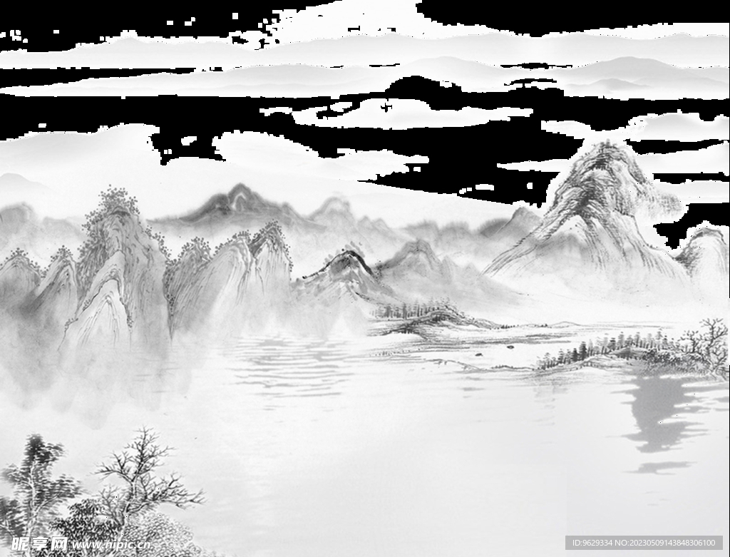 山水画 