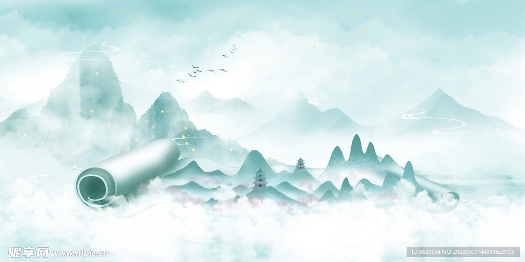 山水画