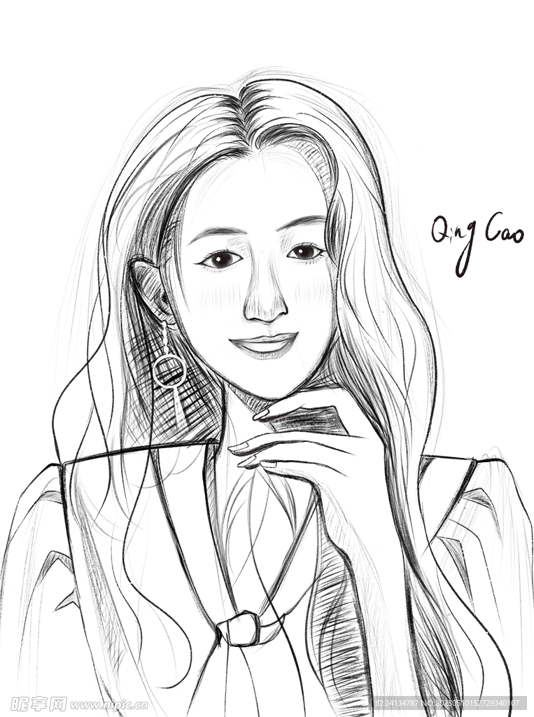 美人