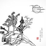 国风背景