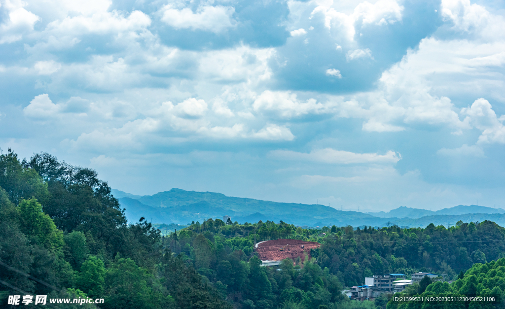 绿色山村