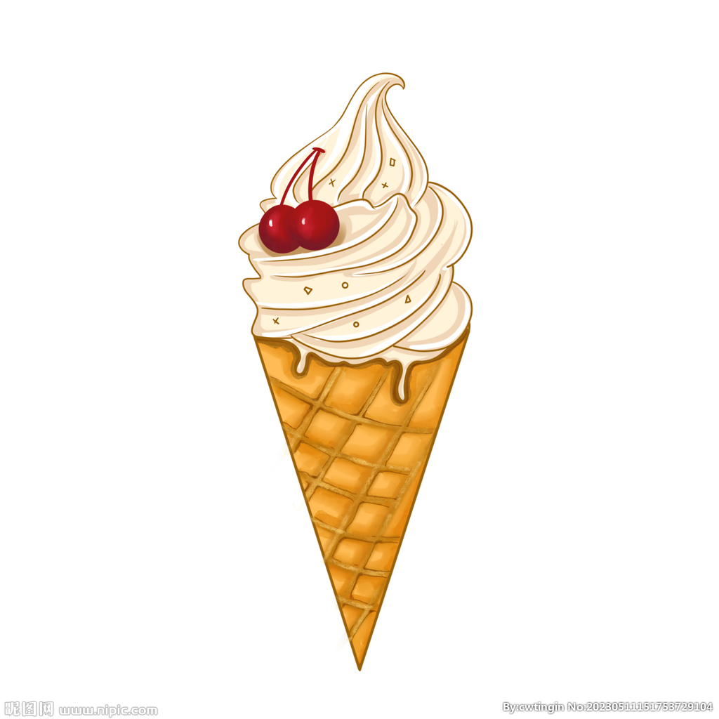 甜筒冰淇淋图片大全-甜筒冰淇淋高清图片下载-觅知网