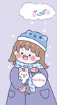 下雪女孩