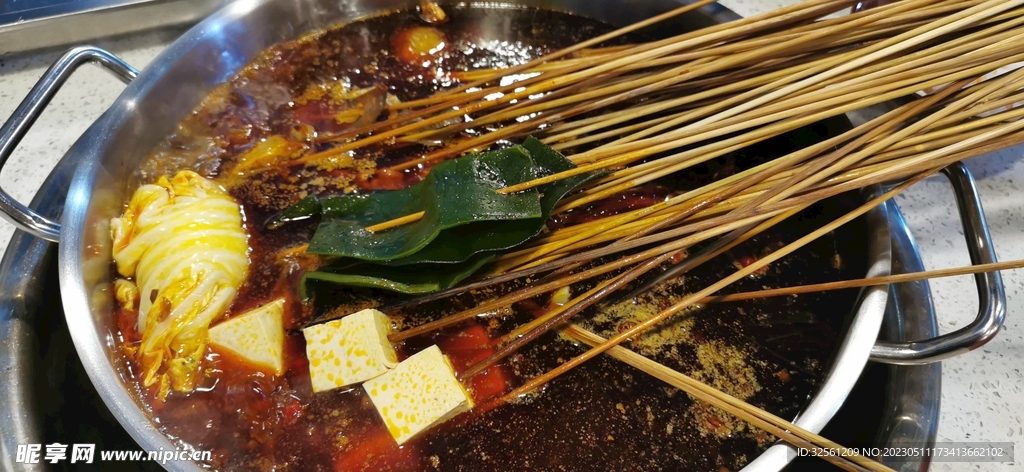 火锅串串美食照