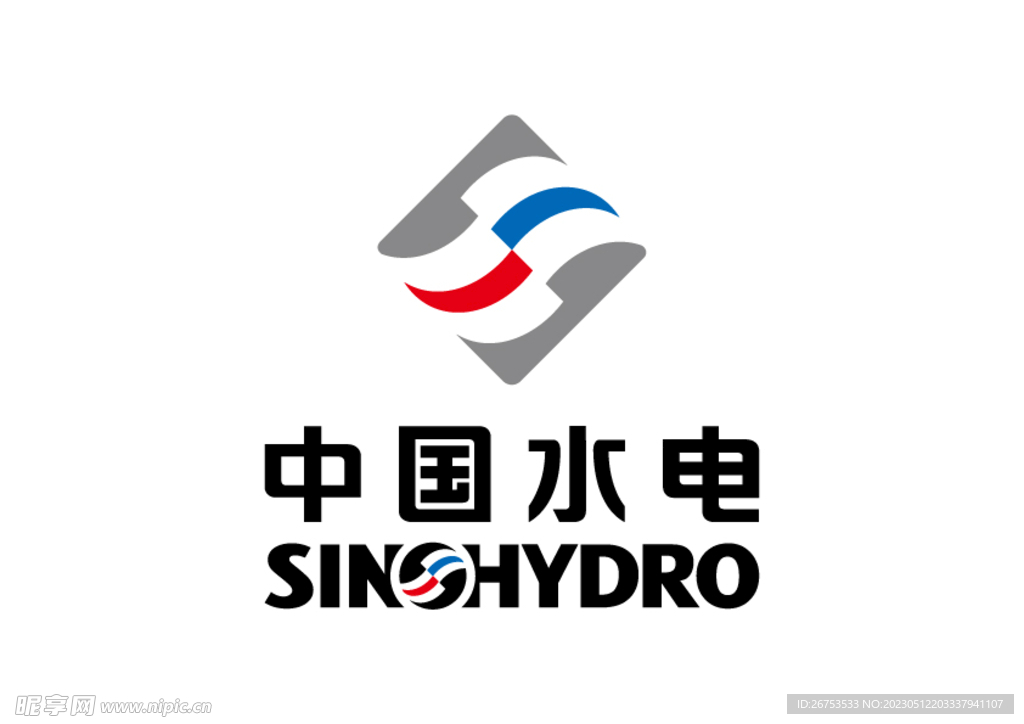 中国水电 LOGO 标志