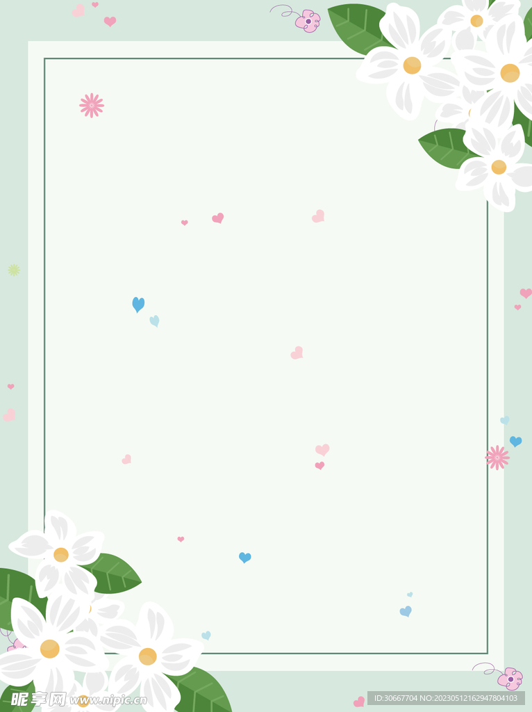 花店海报