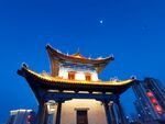 西安城墙夜景