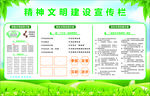 精神文明宣传海报