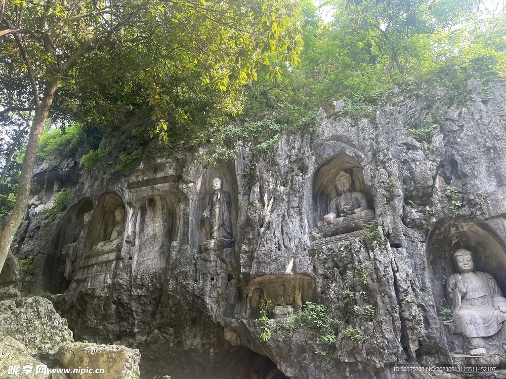 灵隐寺风景