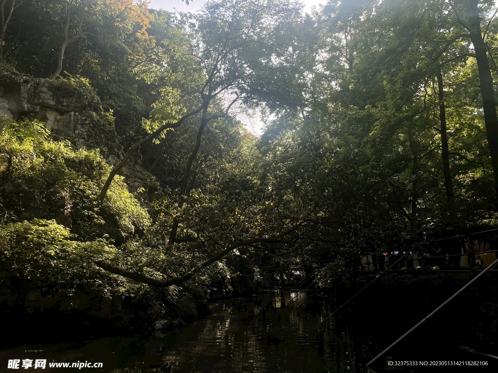 灵隐寺自然风景