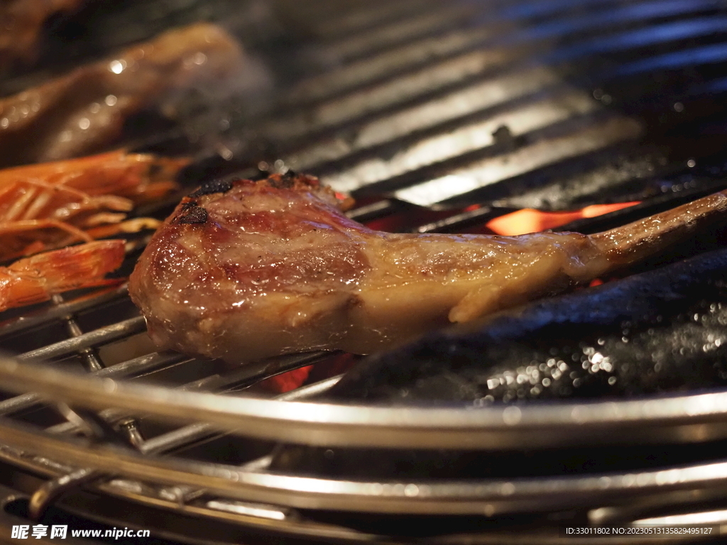 羊排烤肉