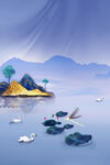 山水海报
