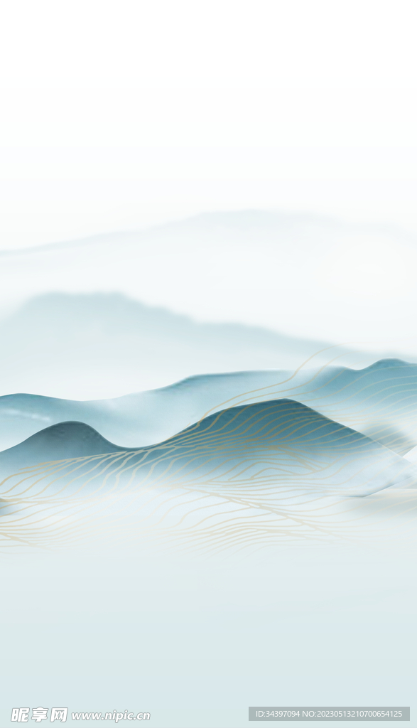 山水背景