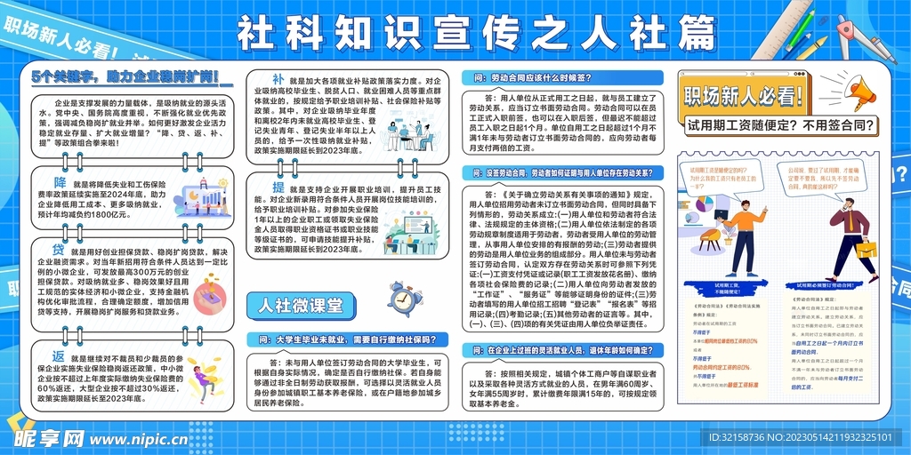 职场展板