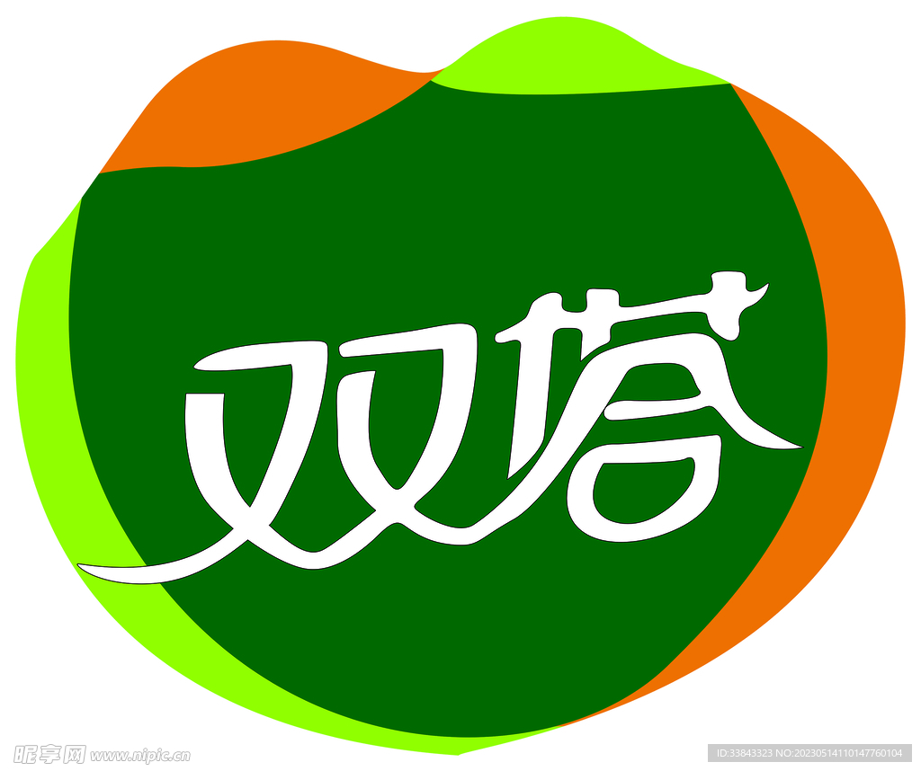 双塔Logo