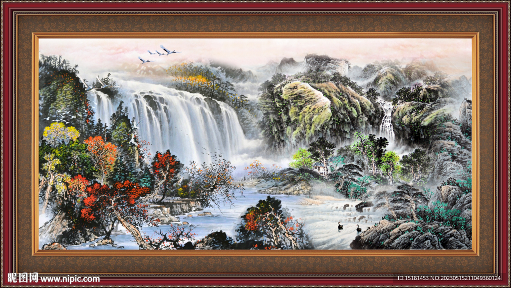山水画 