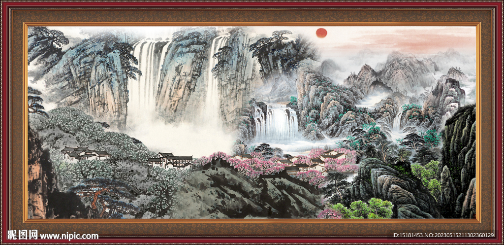 山水画 