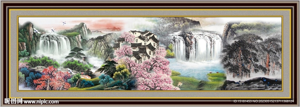 山水画 