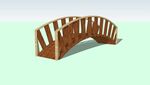 木拱桥SU模型